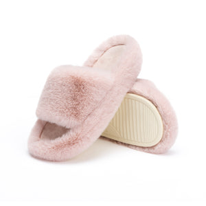 Chantomoo Fuzzy Comfy Memory Foam Slippers