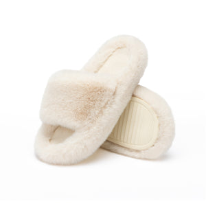 Chantomoo Fuzzy Comfy Memory Foam Slippers