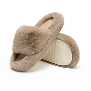 Chantomoo Fuzzy Comfy Memory Foam Slippers